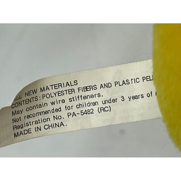 Vintage Tweety Bird Plush ~6" Looney Tunes Ace Play-By-Play Warner Brothers 1997 - Picture 9 of 10